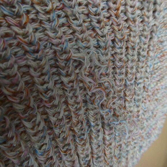 Ella Moss Gardenia Sweater Sleeveless Marled Knit Ribbed Large NEW w/ Defect Lrg - Picture 6 of 13